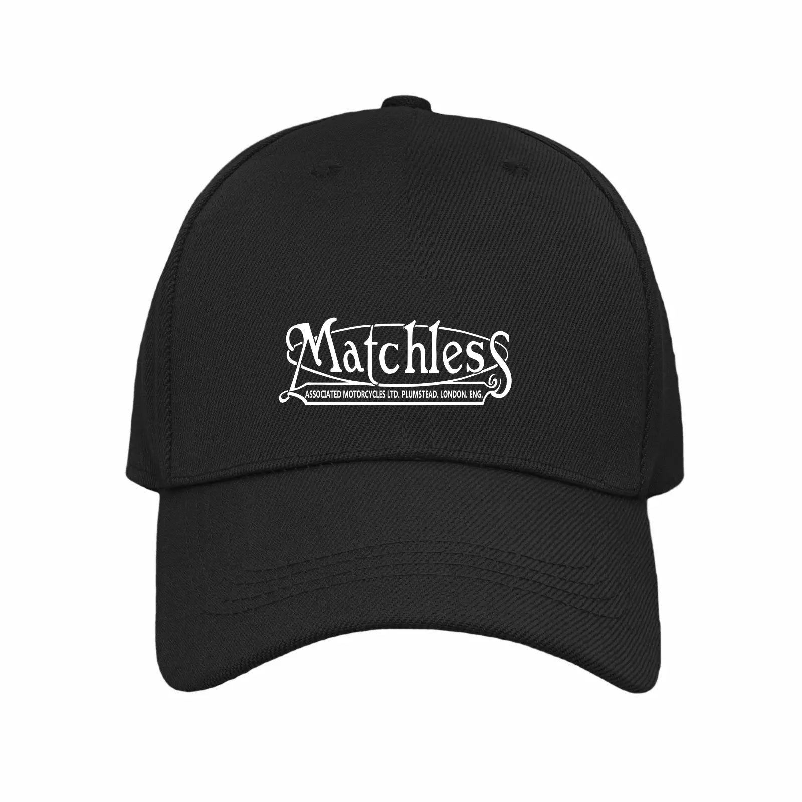 Vintage Classic English Matchless  Motorcycle Logo Biker Quality Baseball Cap
