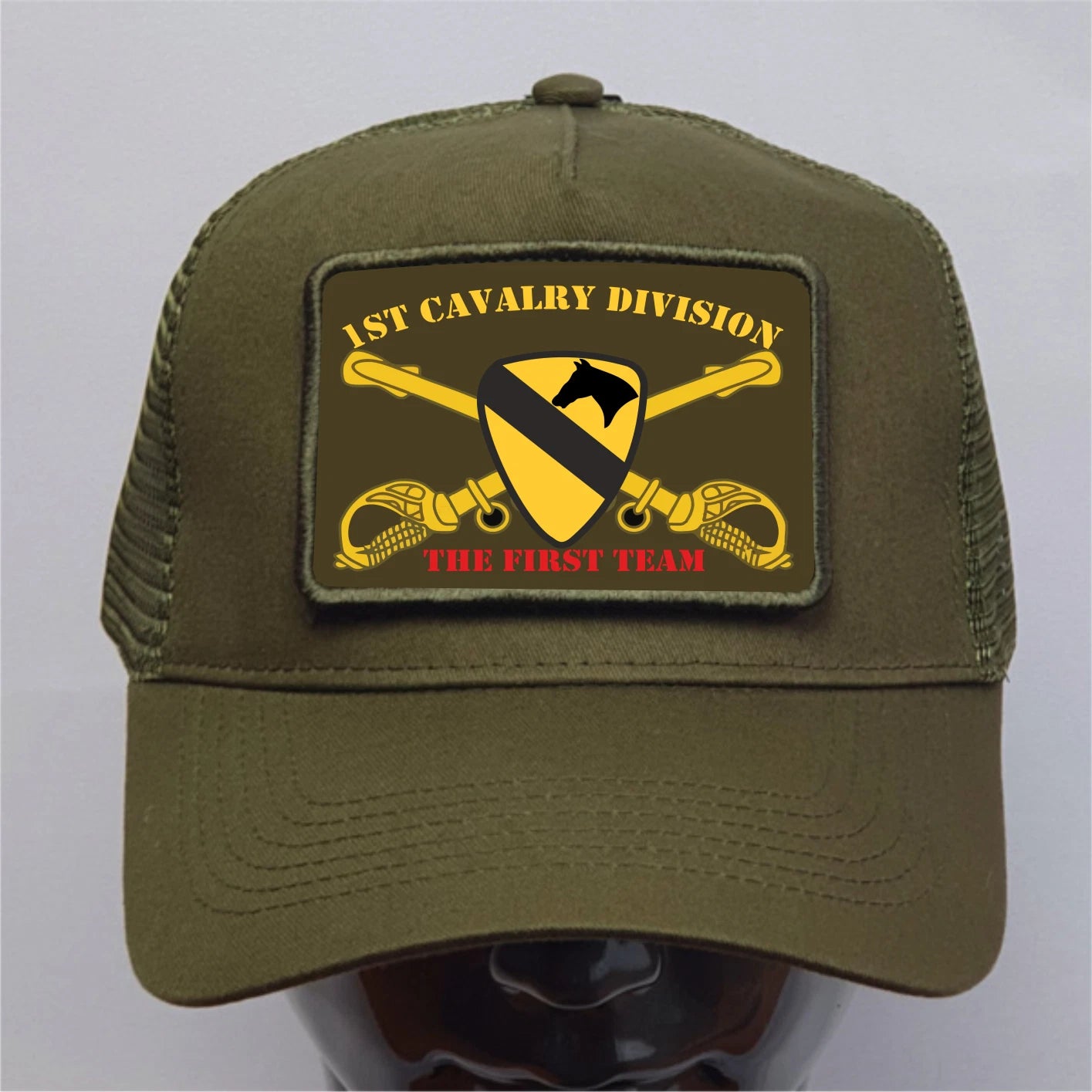 Retro Classic Iconic US Army 1st  Team Air Cavalry Vietnam Quality  Baseball Cap