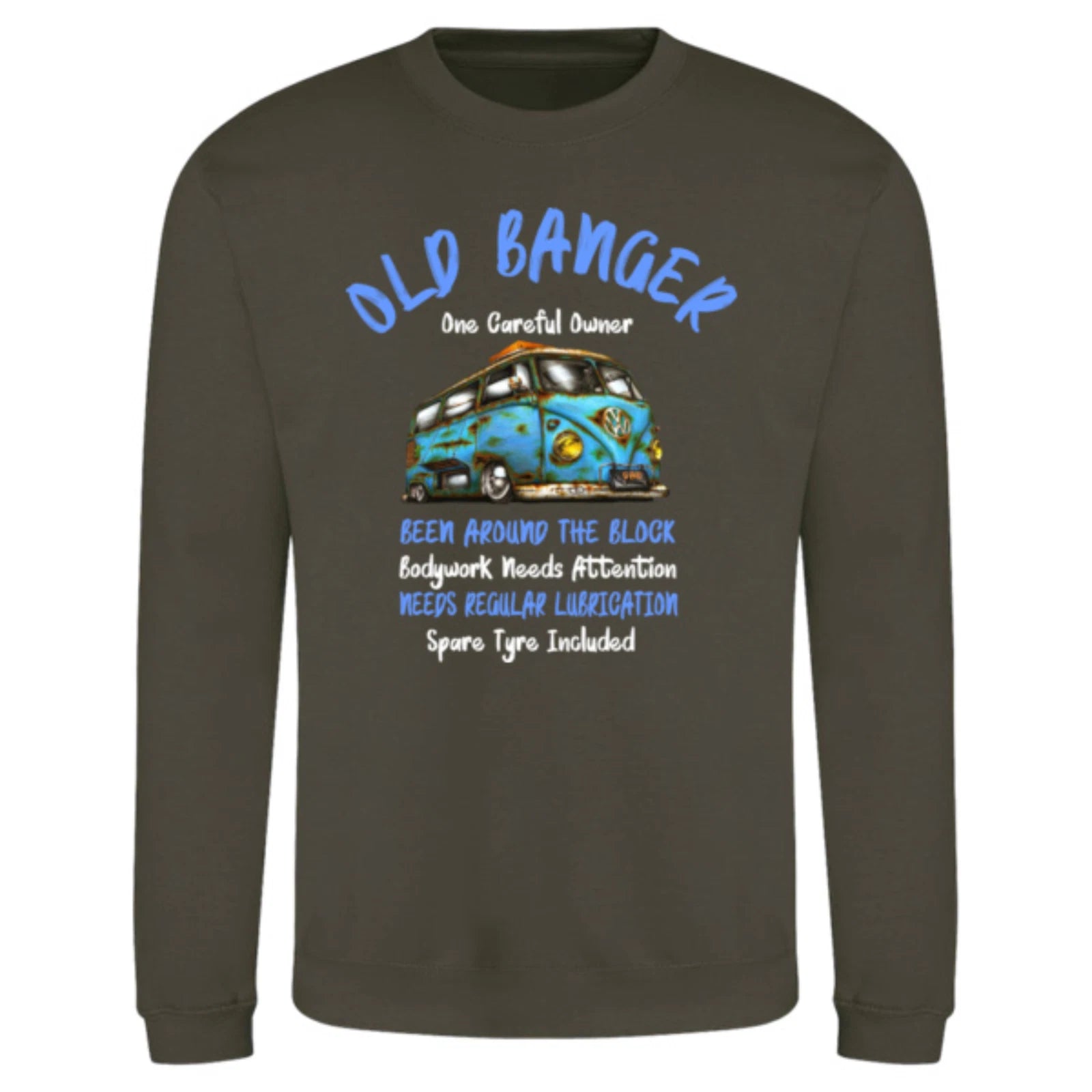 Funny Humorous Old Banger Family Age Birthday Gift Premium Quality Sweatshirt