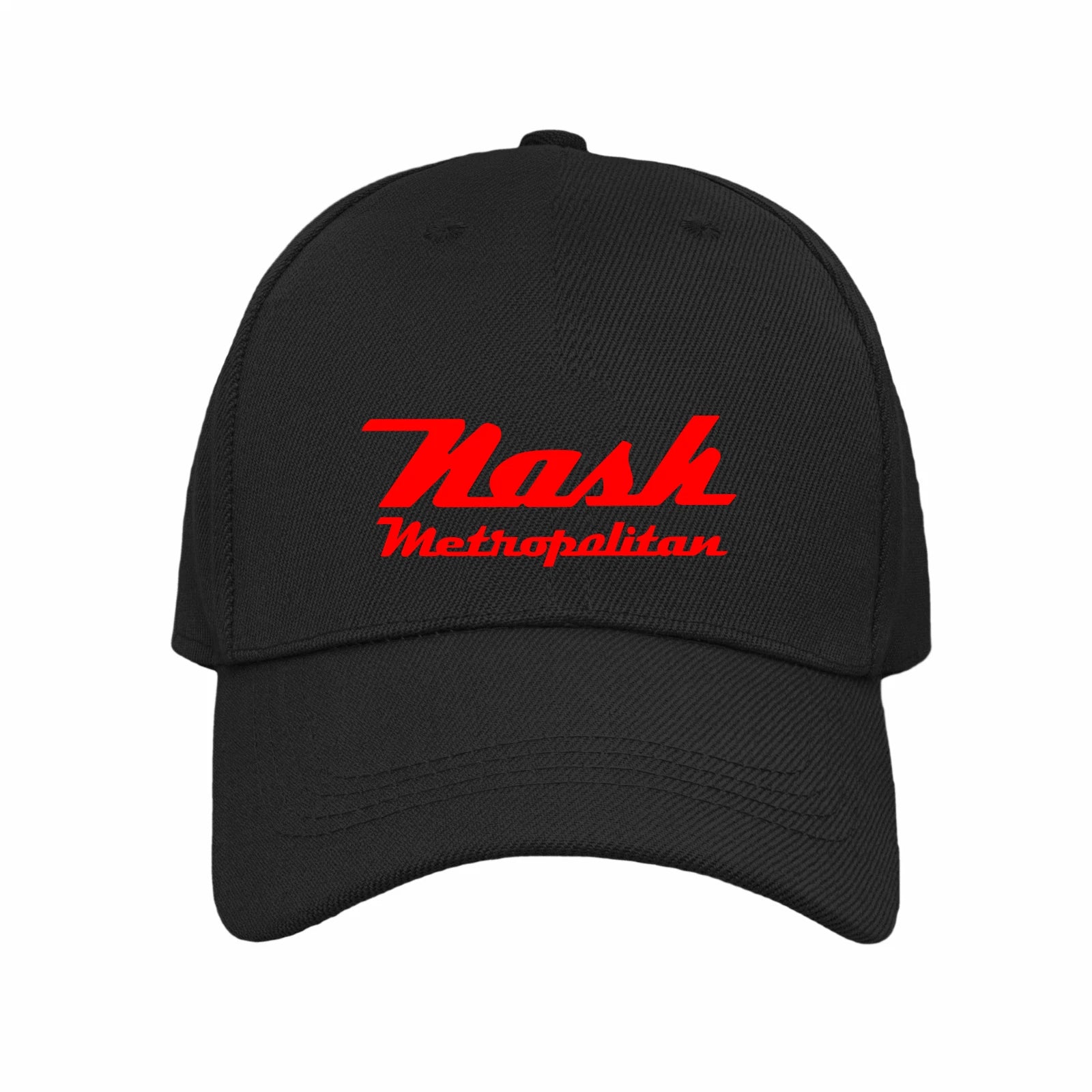 Vintage Motoring Nash Metropoitan Logo and Image Quality Baseball Cap