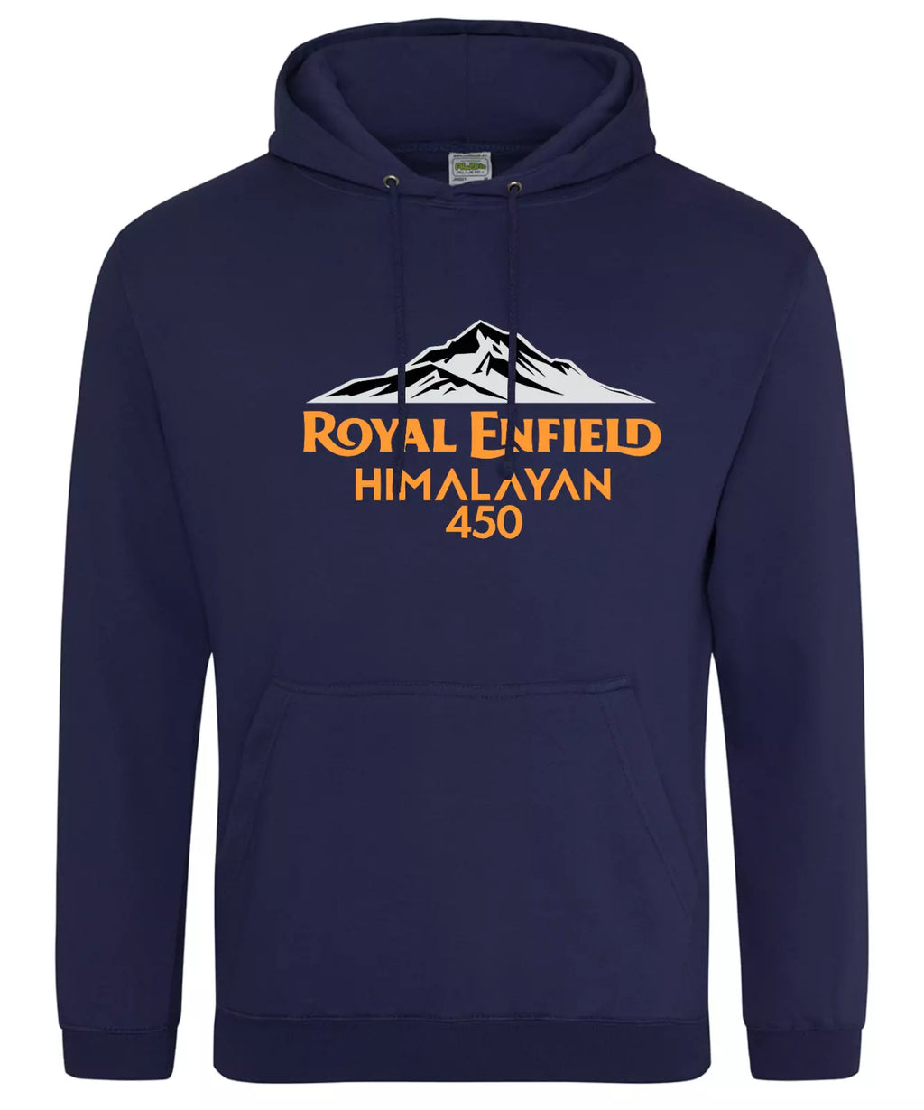 Royal Enfield Himalayan 450 Motorcycle Biker Racing Premium Hooded Sweatshirt