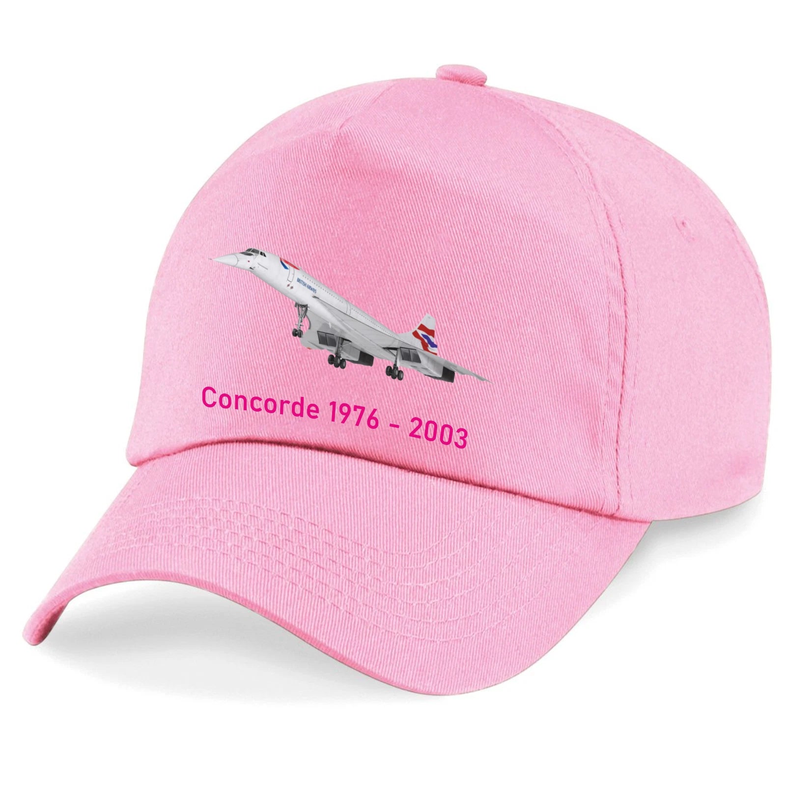 Retro British Airways Classic Iconic Concorde Airline Collectors Baseball Cap