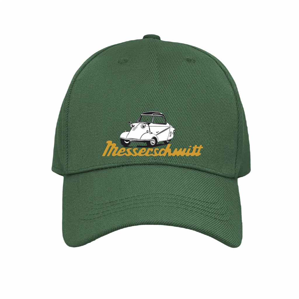 Vintage Motoring Bubble Car Messerschmitt Logo and Image Quality Baseball Cap