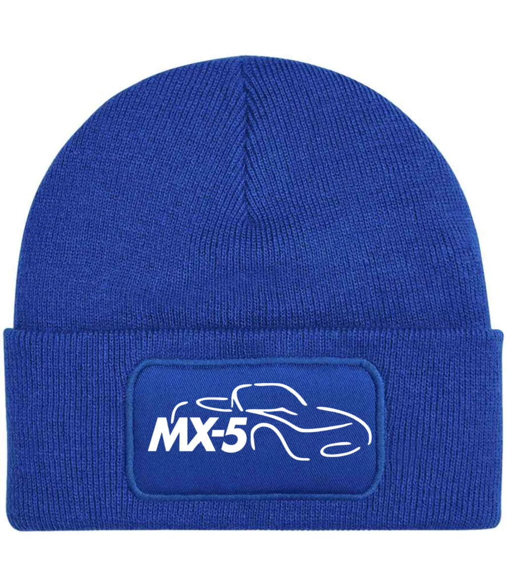 Classic MX5 logo Motoring Auto Warm Winter Beanie 8 Colours Free Fast Delivery