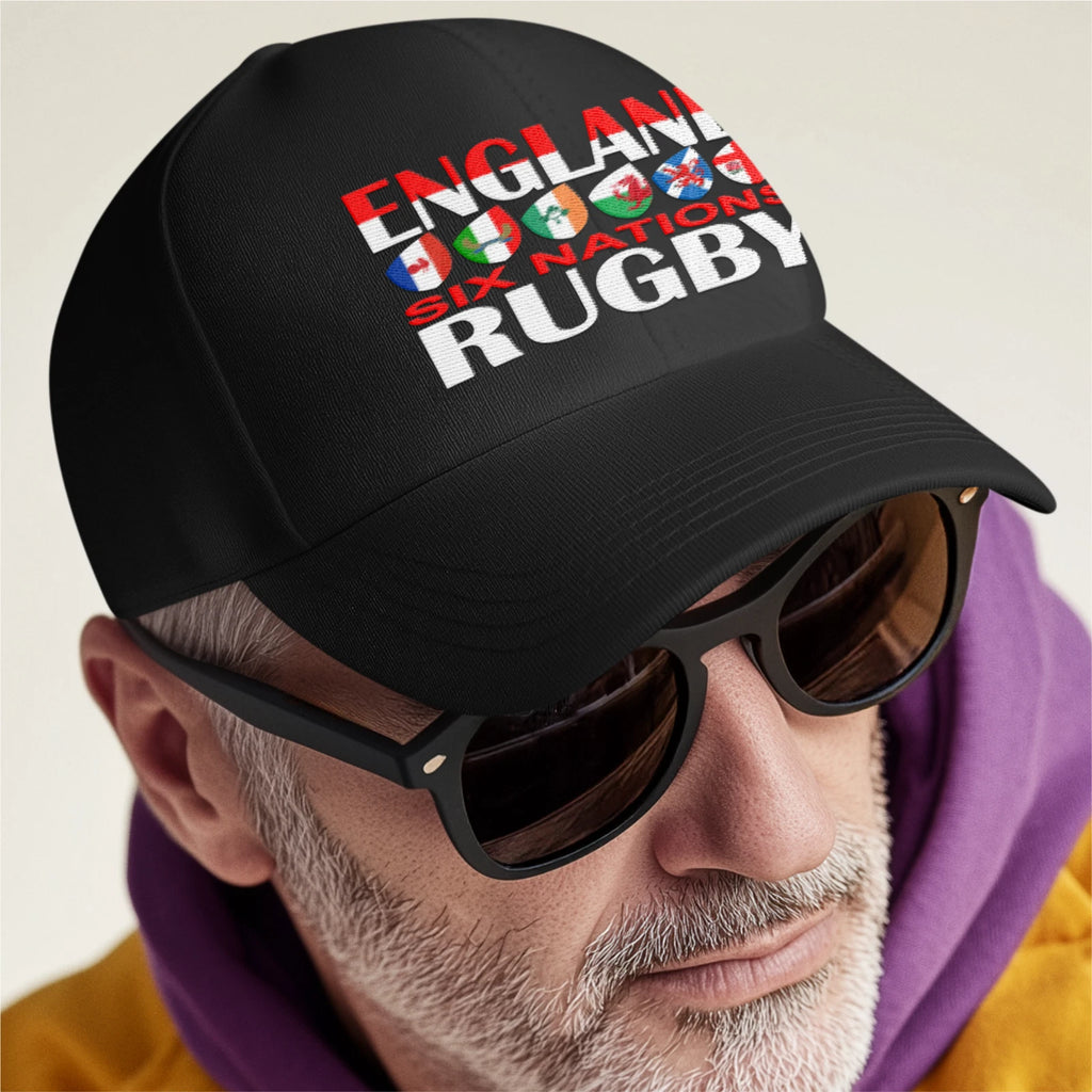 2026 Rugby Six Nations England Premium Quality Baseball Cap Unique Design