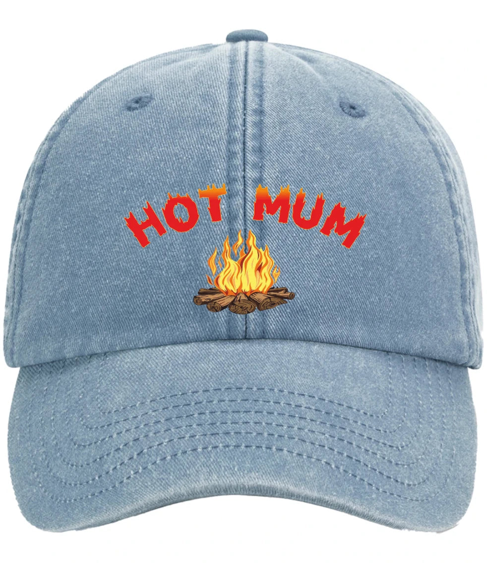 Custom Hot Mum Mothers Day Gift Premium Vintage Low Profile Baseball Cap