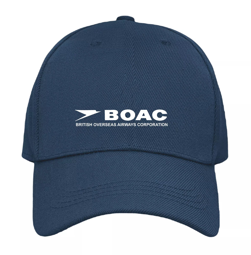 Retro  Classic Iconic BOAC Airline Collectors Travel Quality  Baseball Cap