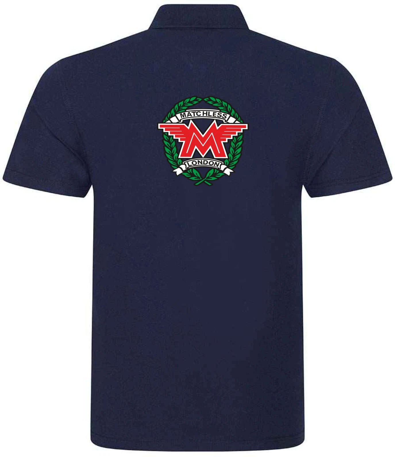 Customisable Vintage Classic Matchless Motorcycle Premium Quality Poloshirt