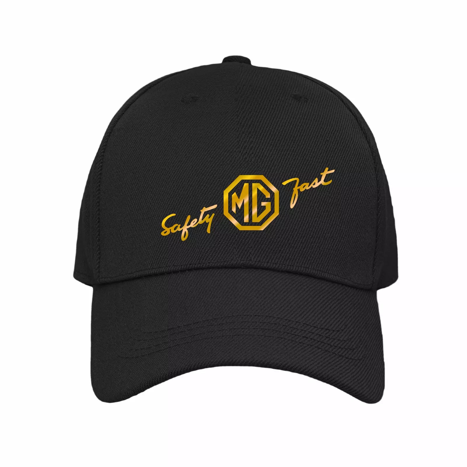 Retro Vintage Veteran Motoring MG Safety Fast Logo Image Quality Baseball Cap
