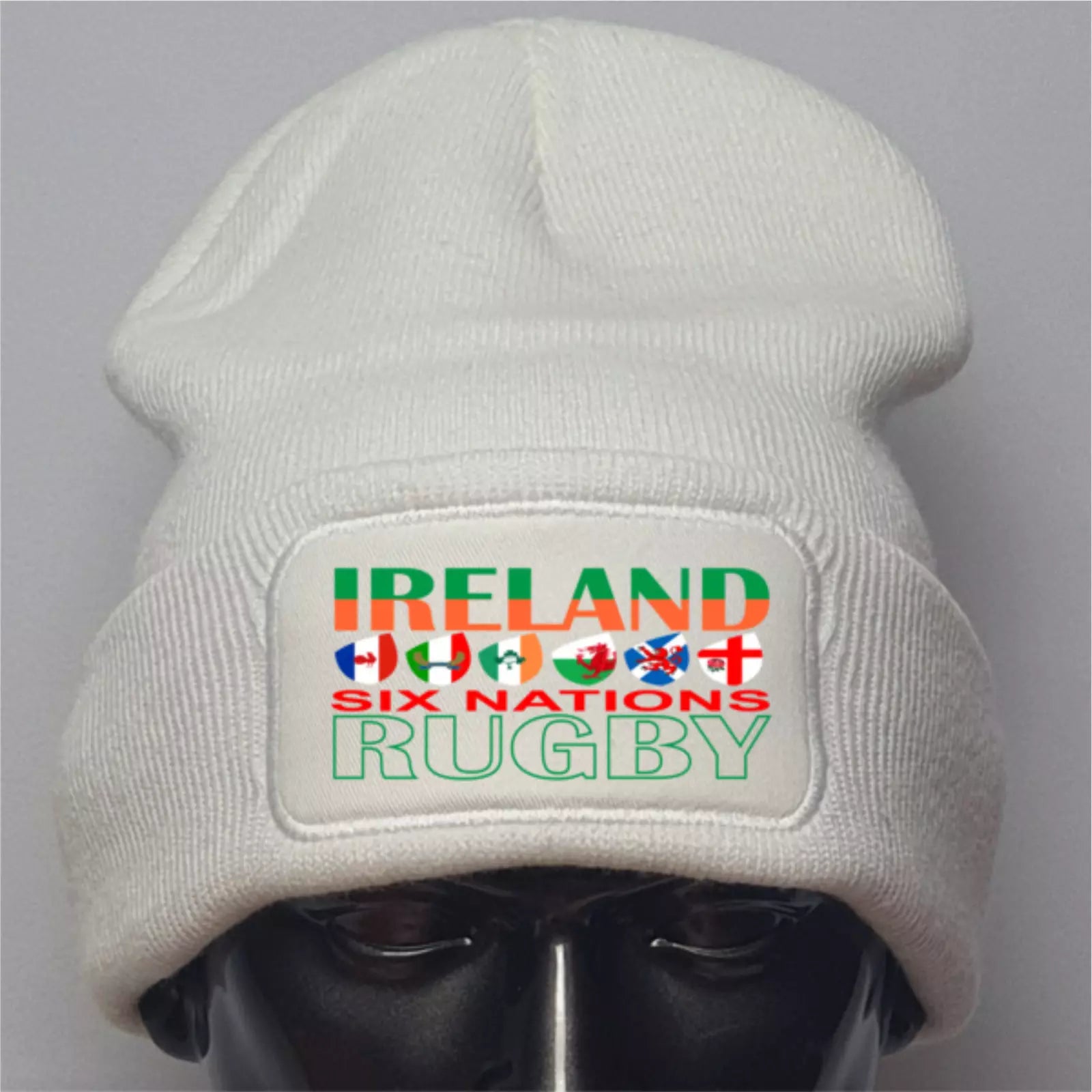 2026 Rugby Six Nations Ireland Premium Quality Beanie Hat Unique Design
