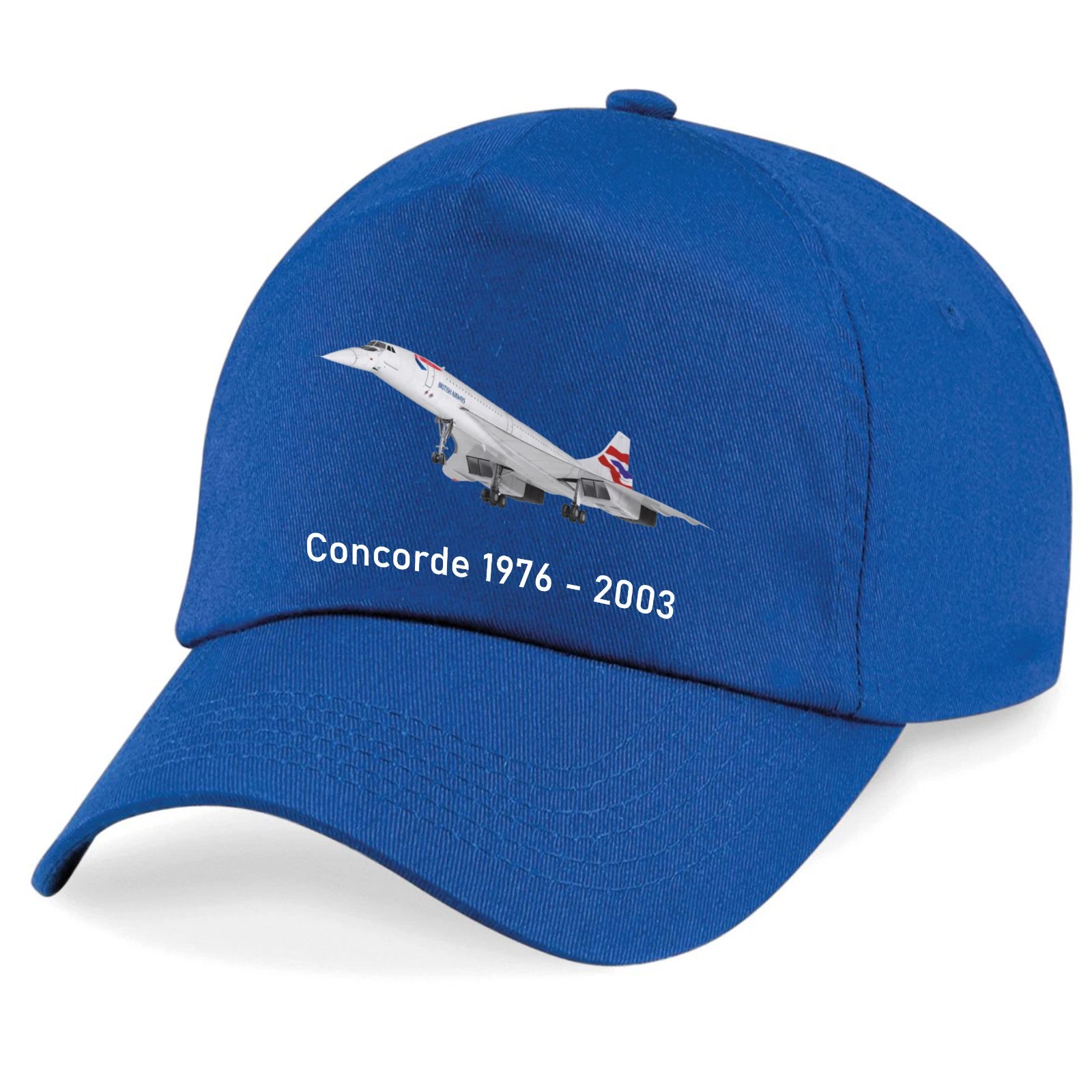 Retro British Airways Classic Iconic Concorde Airline Collectors Baseball Cap