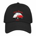 Retro Vintage 1950 Isetta Bubble Car Image Image and Text Quality Baseball Cap
