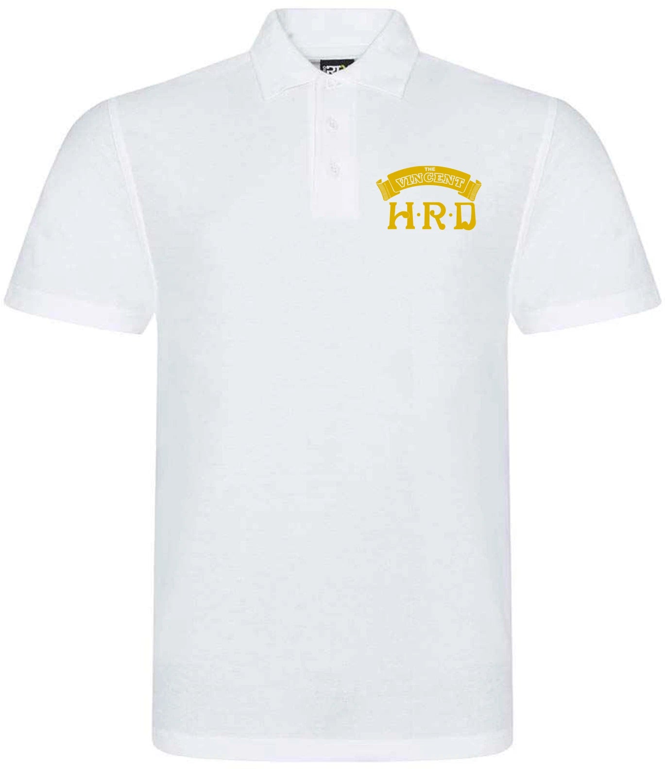 Customisable Vintage Classic Vincent HRD Motorcycle Premium Quality Poloshirt