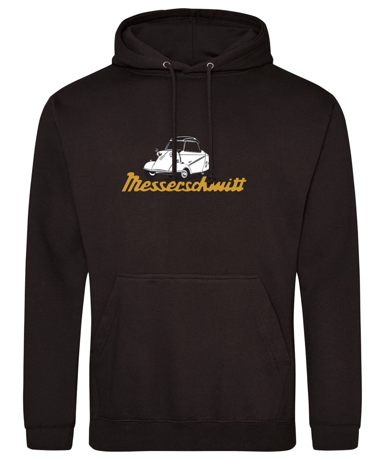 Vintage Classic 1950's Messerschmitt Bubble Car Auto Premium Hooded Sweatshirt