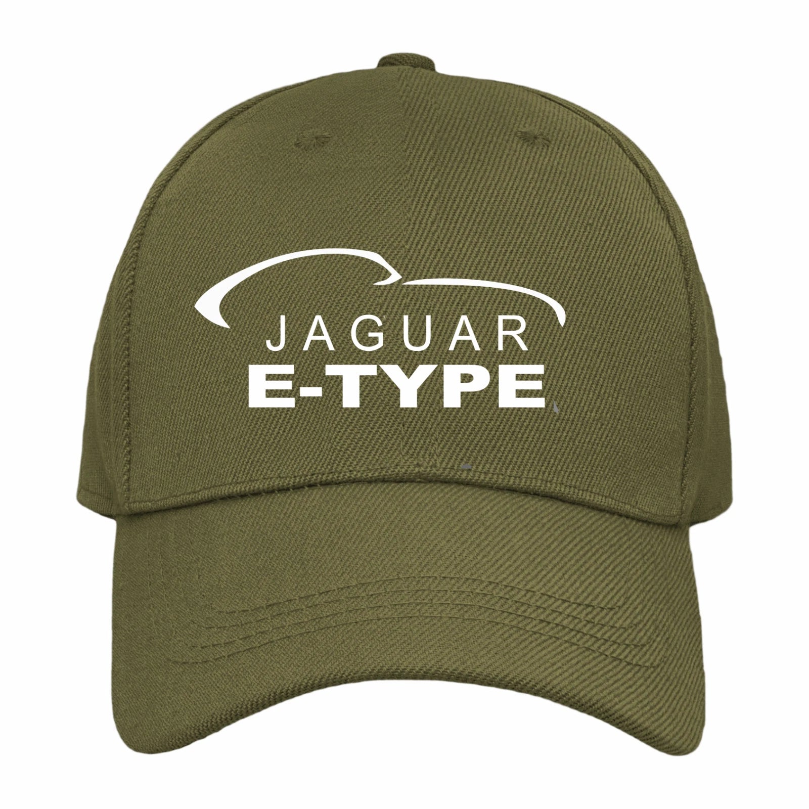 Custom Retro Vintage Classic English Motoring Jaguar E-Type Logo Baseball Cap