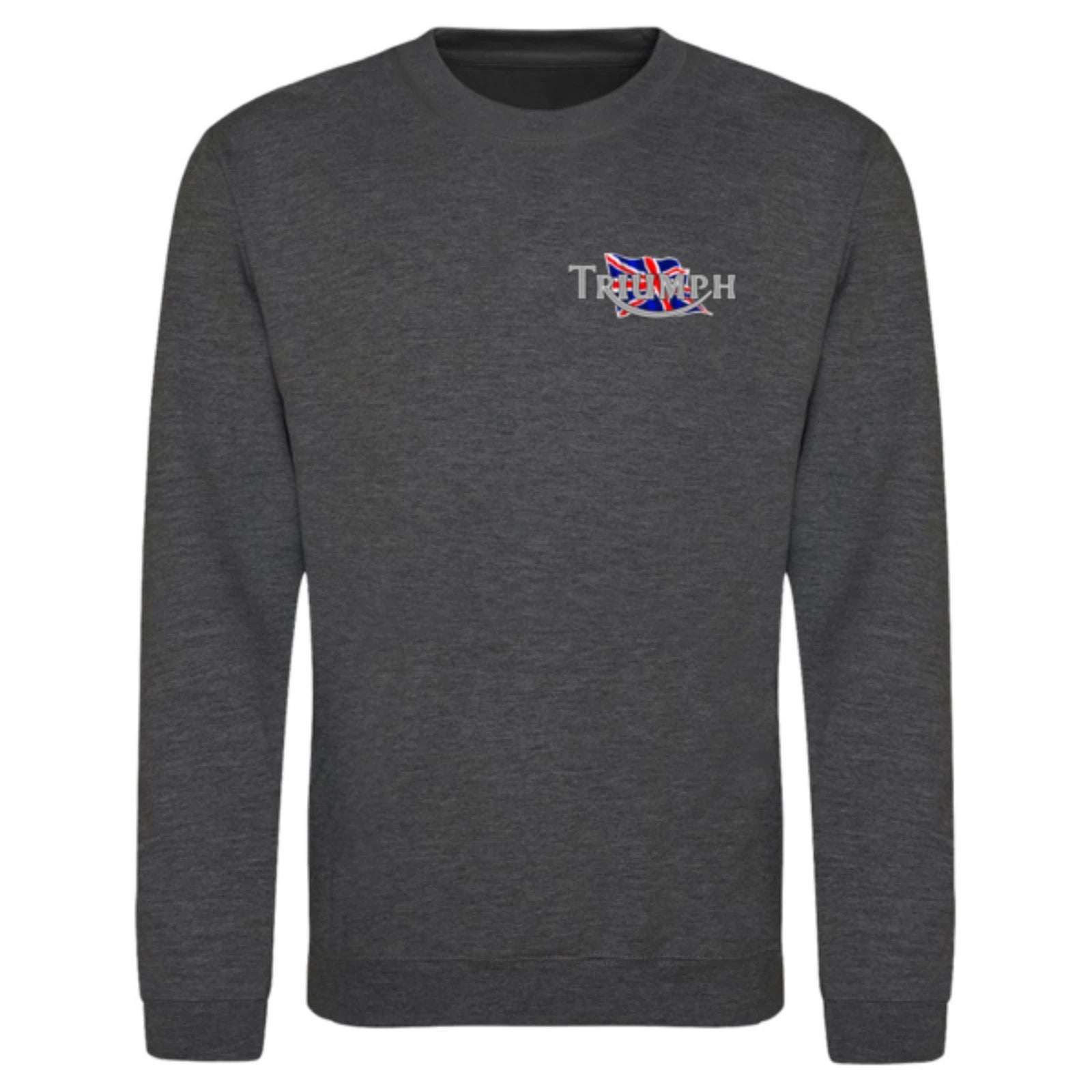 Retro VintageClassic English Triumph Motorcycle Biker Premium Quality Sweatshirt
