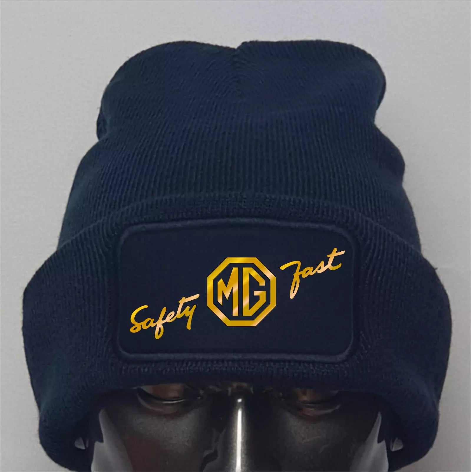 New Retro Vintage Classic MG Safety Fast Auto Premium Quality Beanie Hat