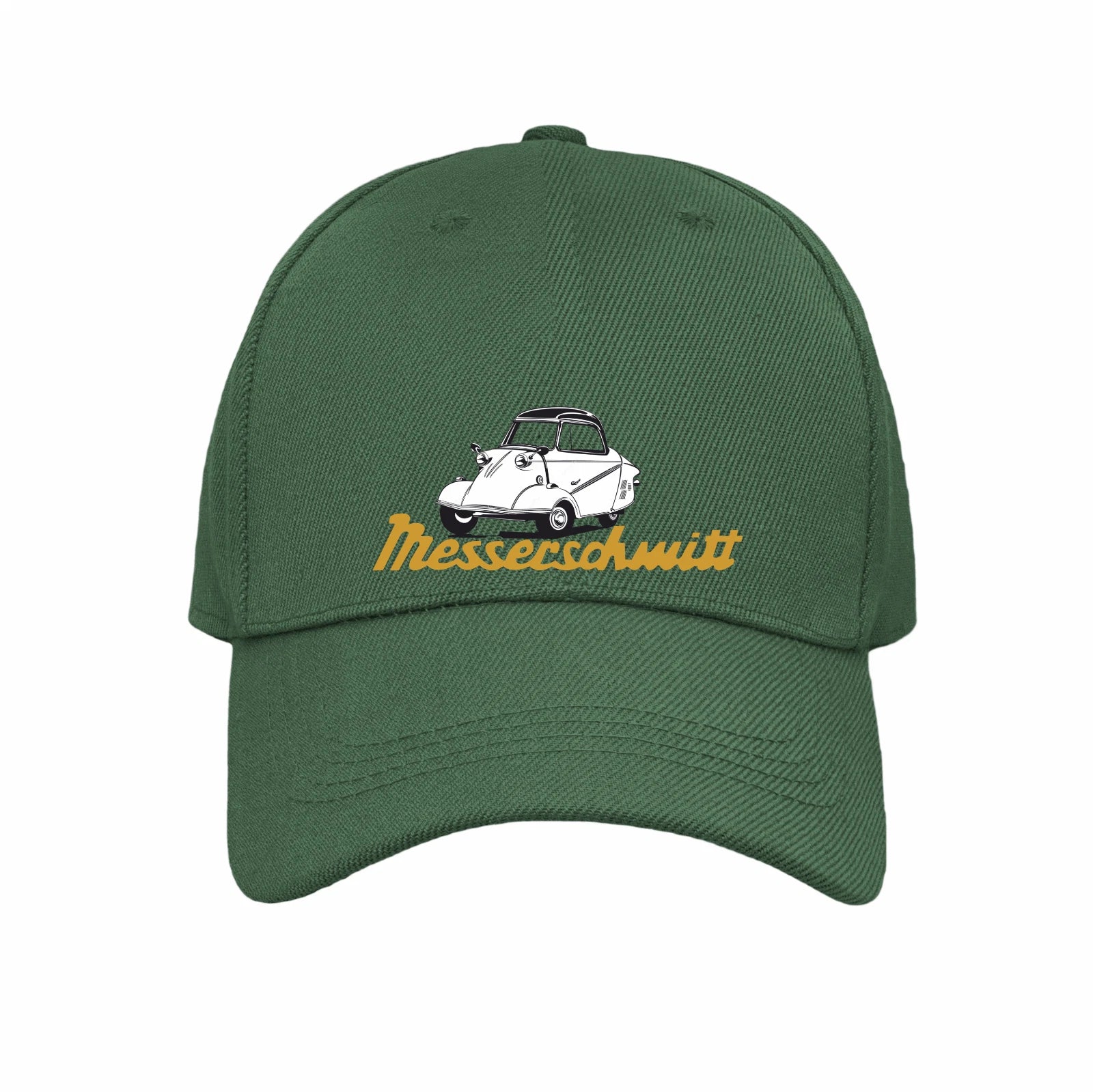 Vintage Motoring Bubble Car Messerschmitt Logo and Image Quality Baseball Cap