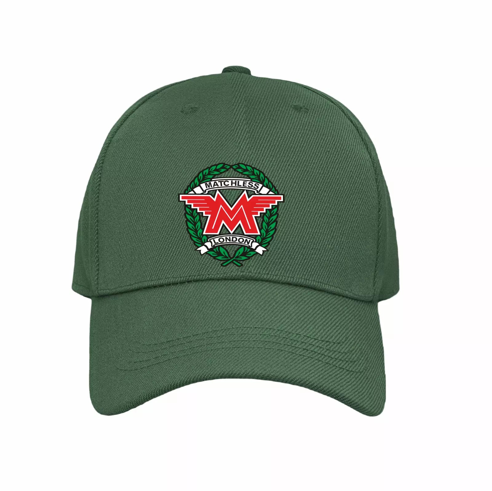 Vintage Classic English Matchless  Motorcycle Logo Biker Quality Baseball Cap