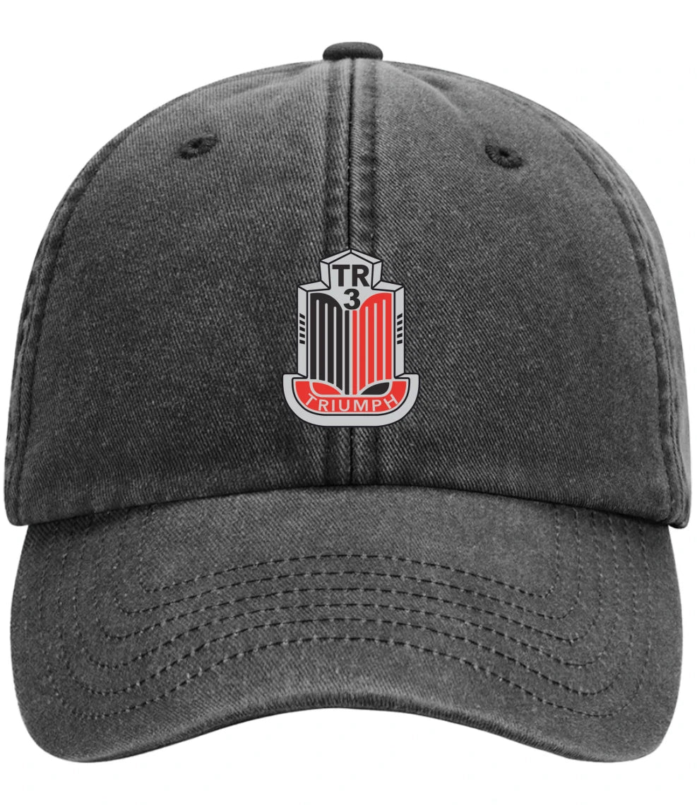 Vintage Motoring Triumph TR3/3A /TR 4 Premium Vintage Low Profile Baseball Cap