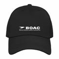 Signature Apparel - retro-classic-iconic-boac-airline-collectors-travel-quality-baseball-cap