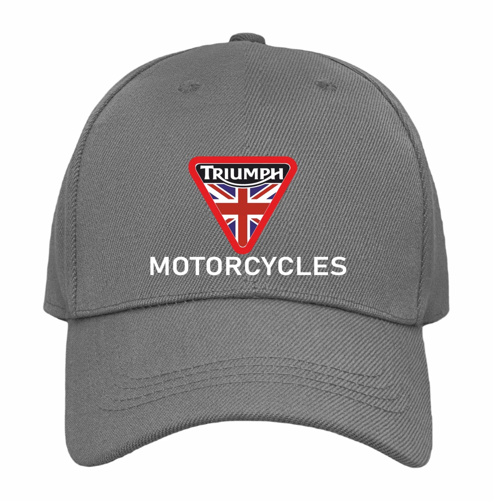Custom Retro Classic English Triumph Motorcycle Logo Biker Baseball Cap
