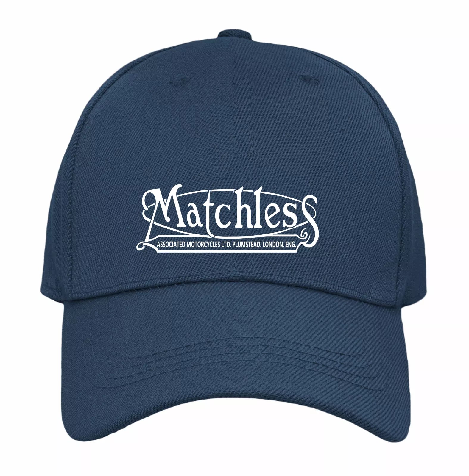 Vintage Classic English Matchless  Motorcycle Logo Biker Quality Baseball Cap