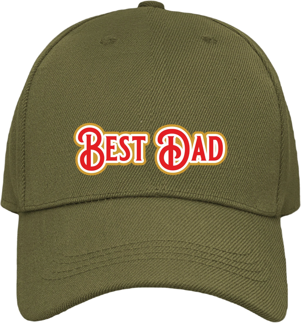 Fathers Day Dads Day Best Dad  Premium Quality Baseball Cap