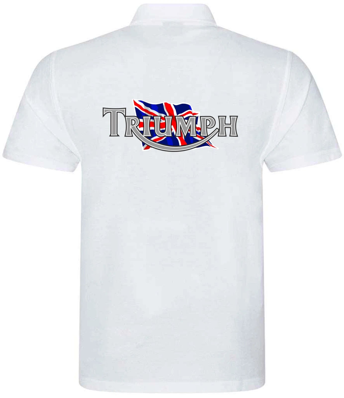 Customisable Retro Vintage Classic Triumph Premium Quality Poloshirt  XS-4XL