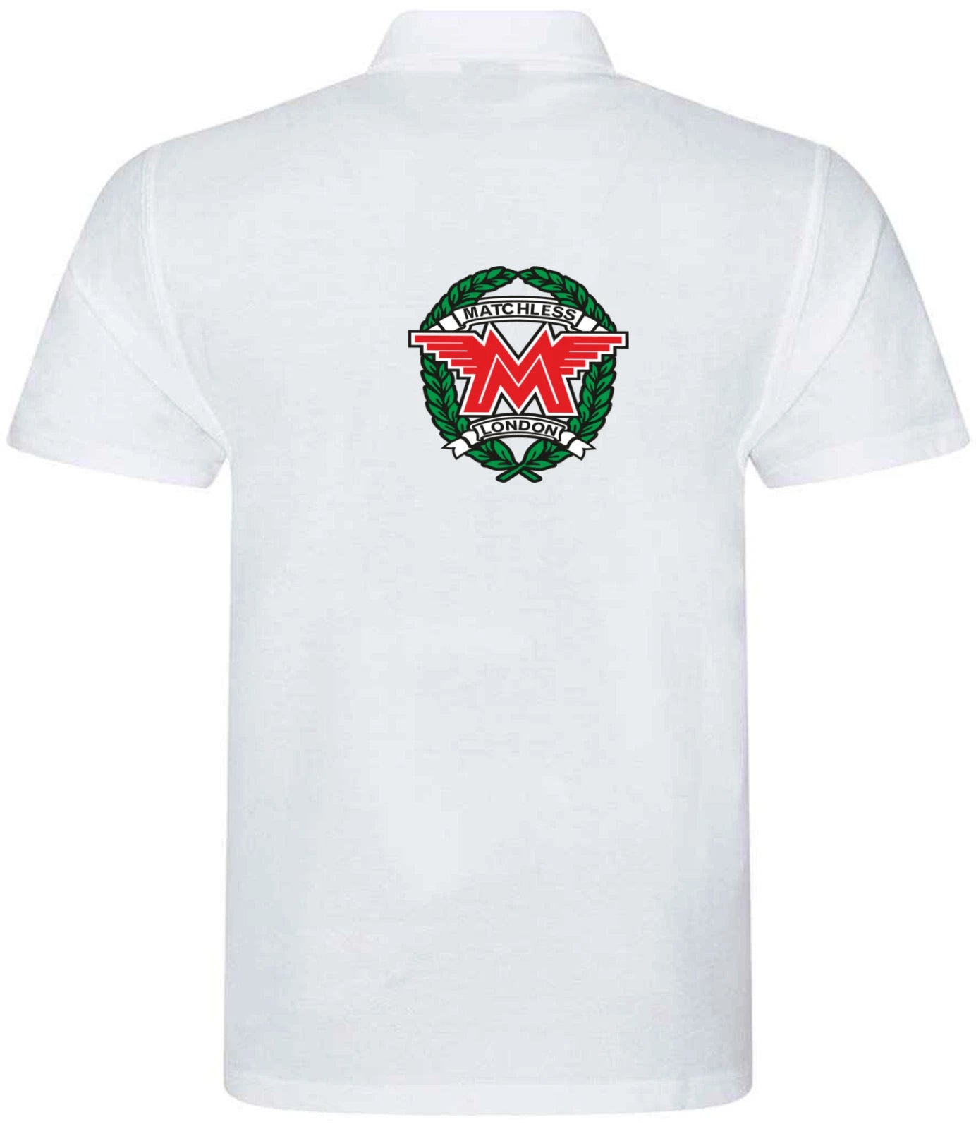 Customisable Vintage Classic Matchless Motorcycle Premium Quality Poloshirt