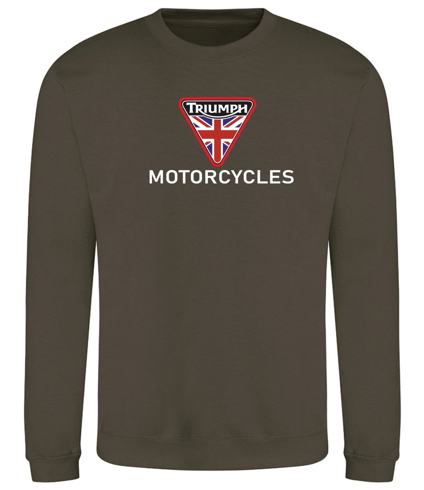 Retro Classic English  Triumph Motorcycle Biker Premium Quality Sweatshirt