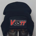 Signature Apparel - retro-vintage-classic-moto-guzzi-v85-tt-logo-motorcycle-biker-beanie-hat