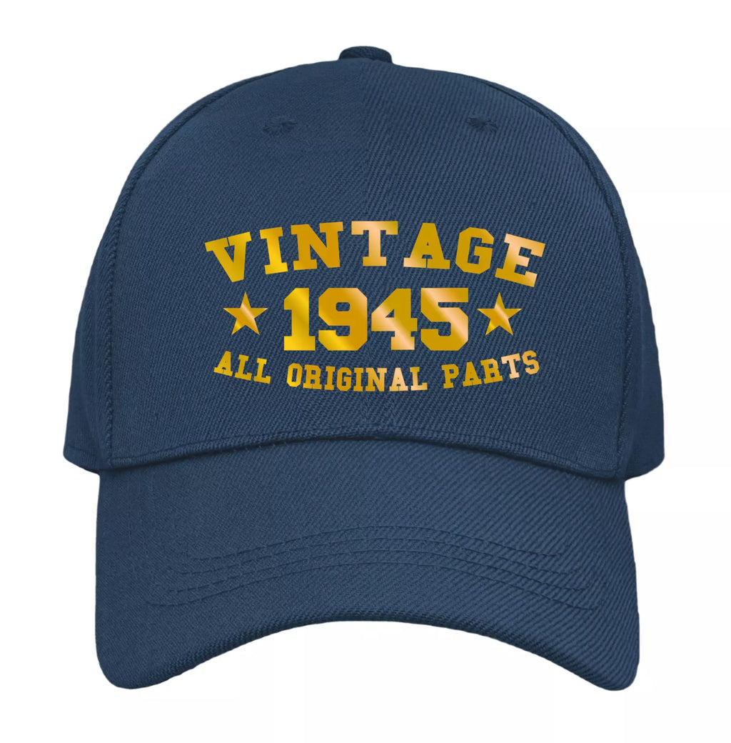 Significant Year Any Age Birthday Premium Quality Baseball Cap Free Shipping
