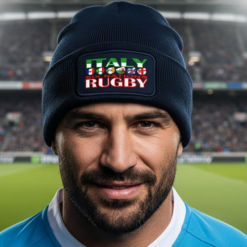 Signature Apparel - 2026-rugby-six-nations-italy-premium-quality-beanie-hat