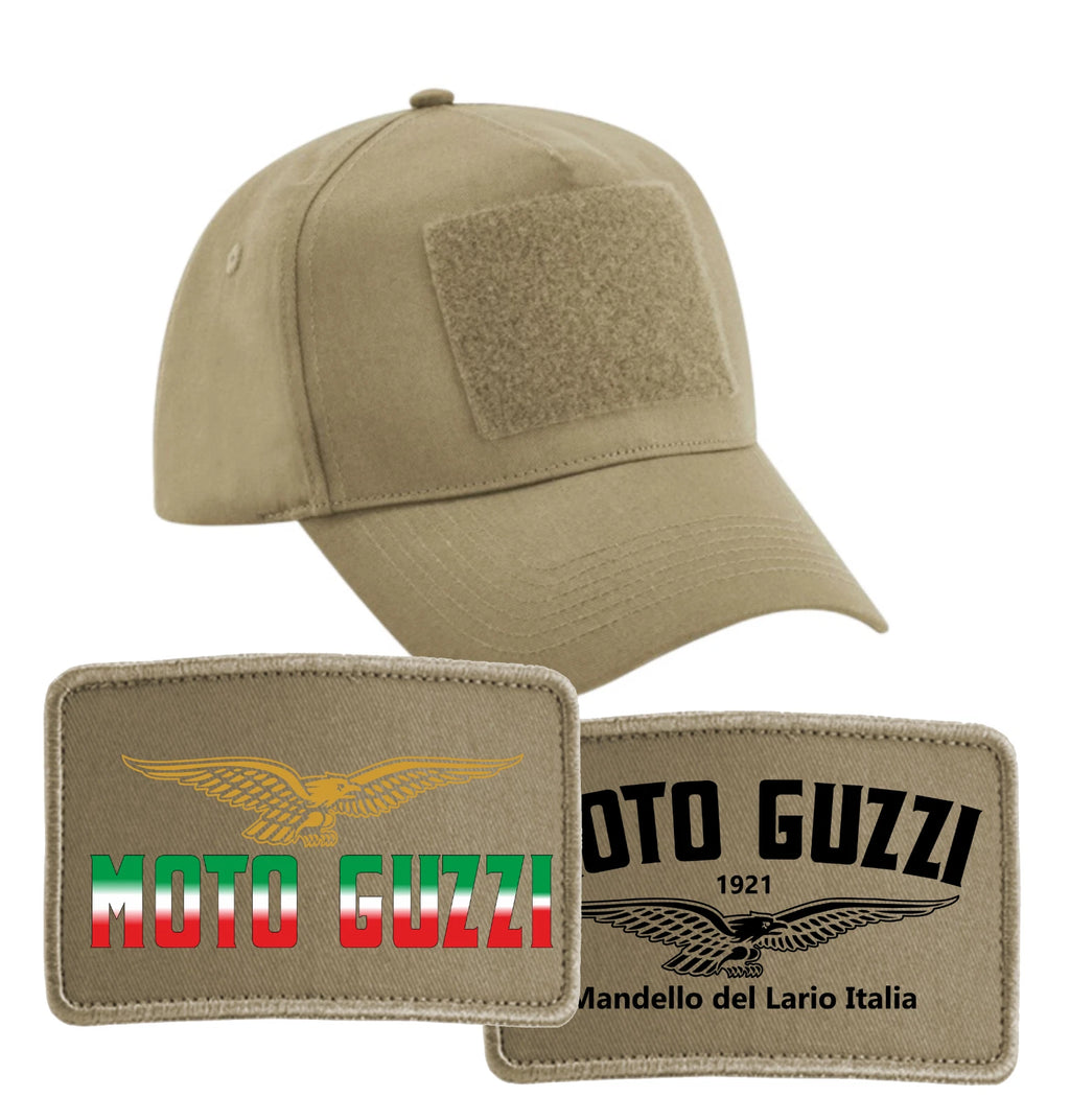 Interchangeable Moto Guzzi Motorcycle Biker Logo Premium Quality Baseball Cap