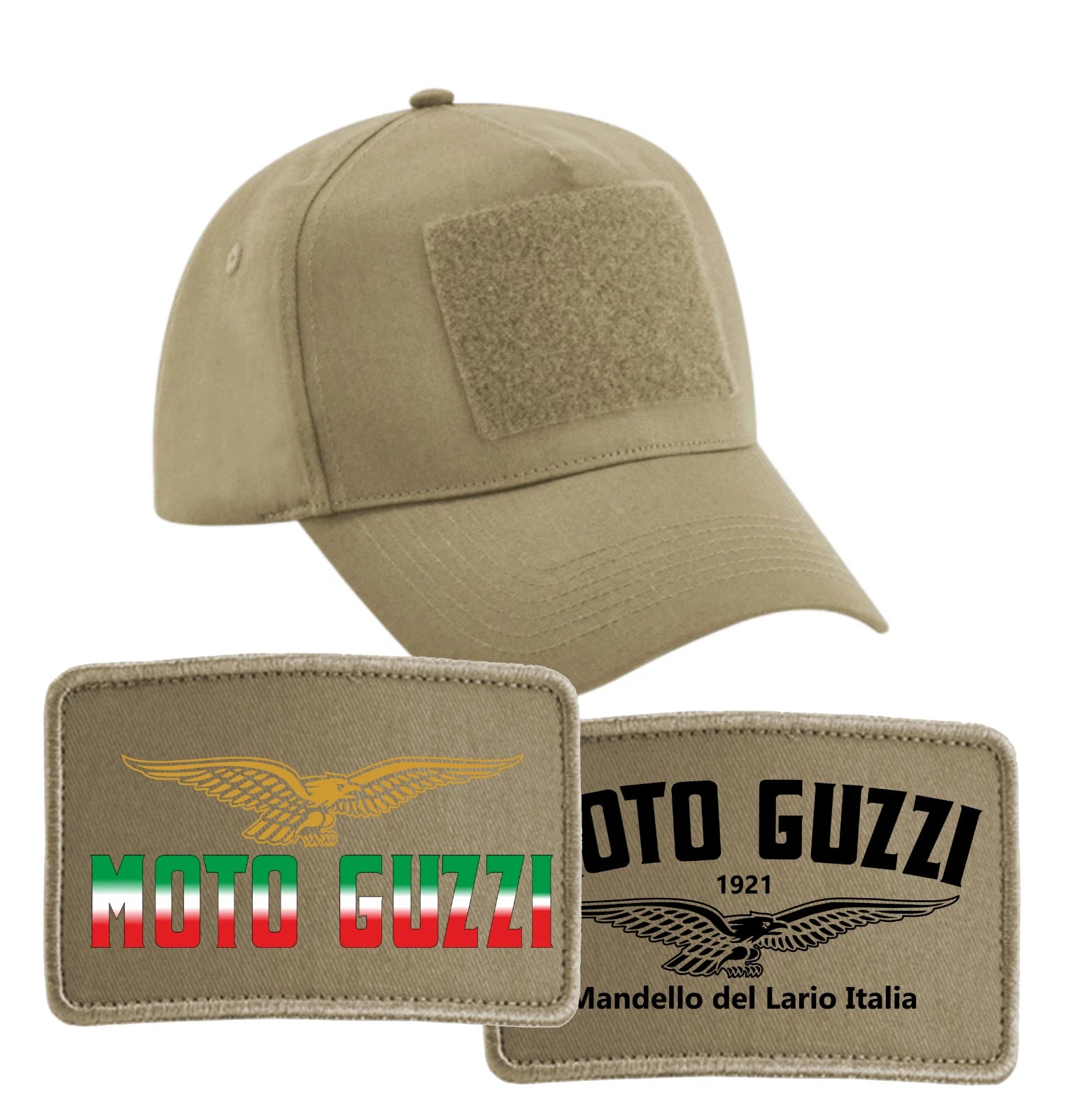Interchangeable Moto Guzzi Motorcycle Biker Logo Premium Quality Baseball Cap