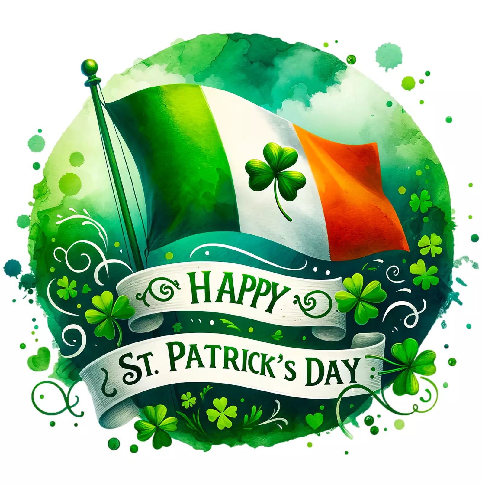 St. Patrick’s Day Style Premium Quality Baseball Cap - Luck, Laughs & Guiness!