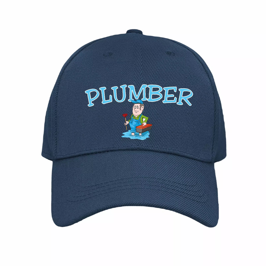Plumber Occupation Funny Humorous Image and Text Quality Baseball Cap