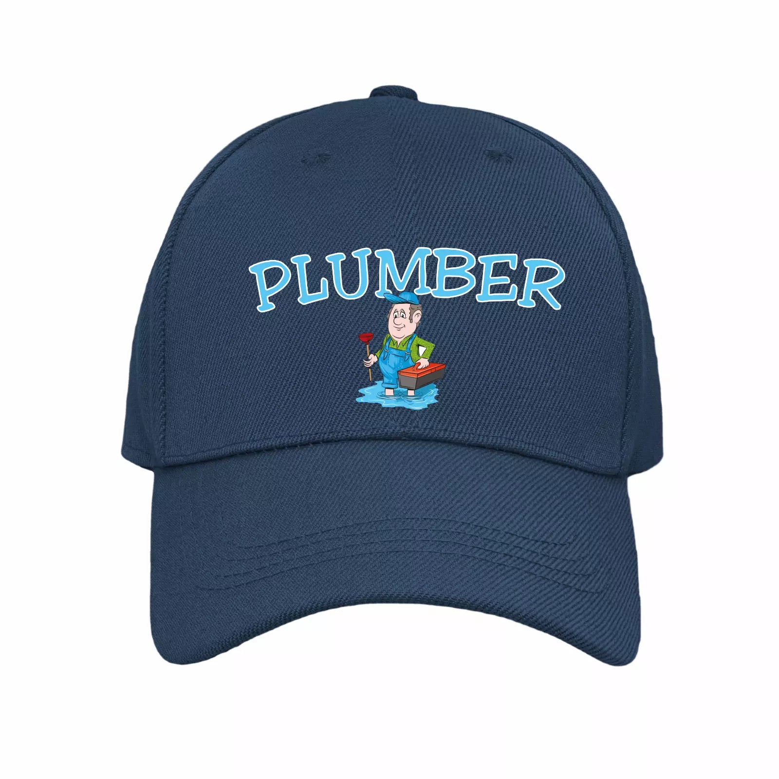 Plumber Occupation Funny Humorous Image and Text Quality Baseball Cap
