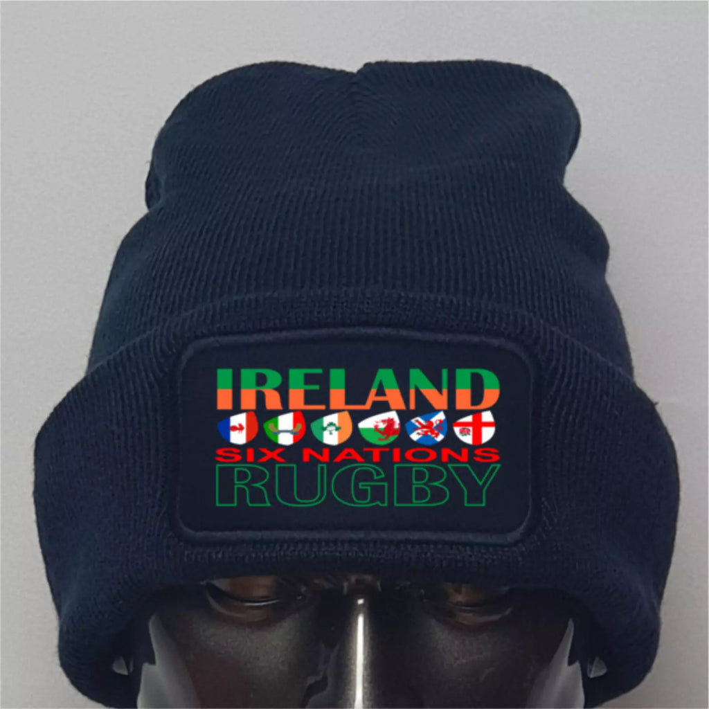 2026 Rugby Six Nations Ireland Premium Quality Beanie Hat Unique Design