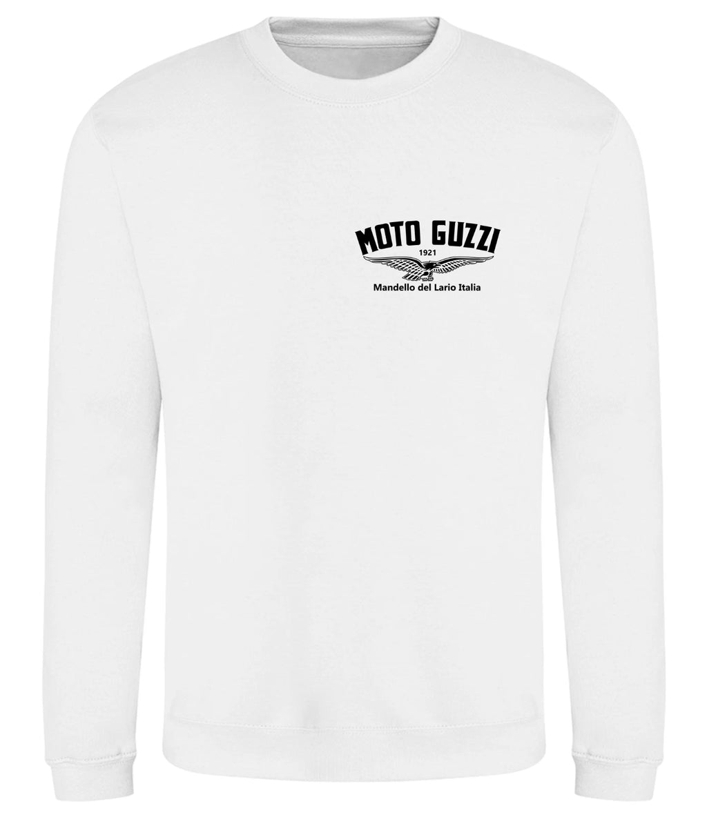 Retro Vintage Classic Moto Guzzi Motorcycle Biker Premium Quality Sweatshirt
