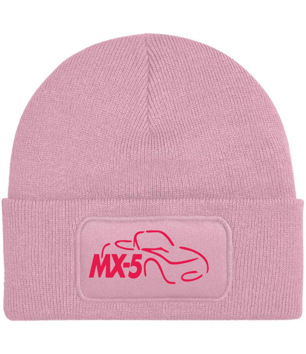 Classic MX5 logo Motoring Auto Warm Winter Beanie 8 Colours Free Fast Delivery