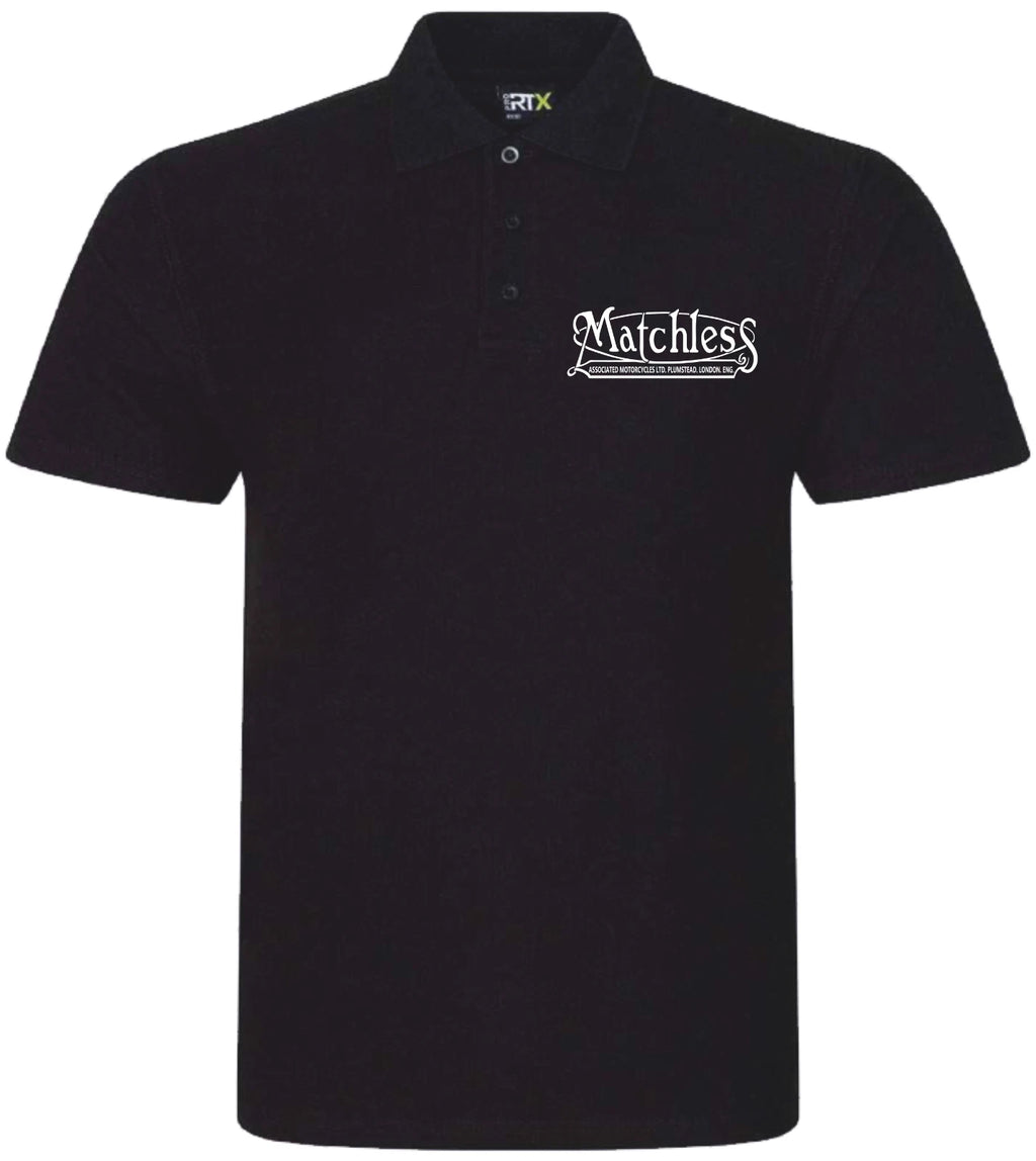 Customisable Retro Vintage Classic Matchles Motorcycle Premium Quality Poloshirt