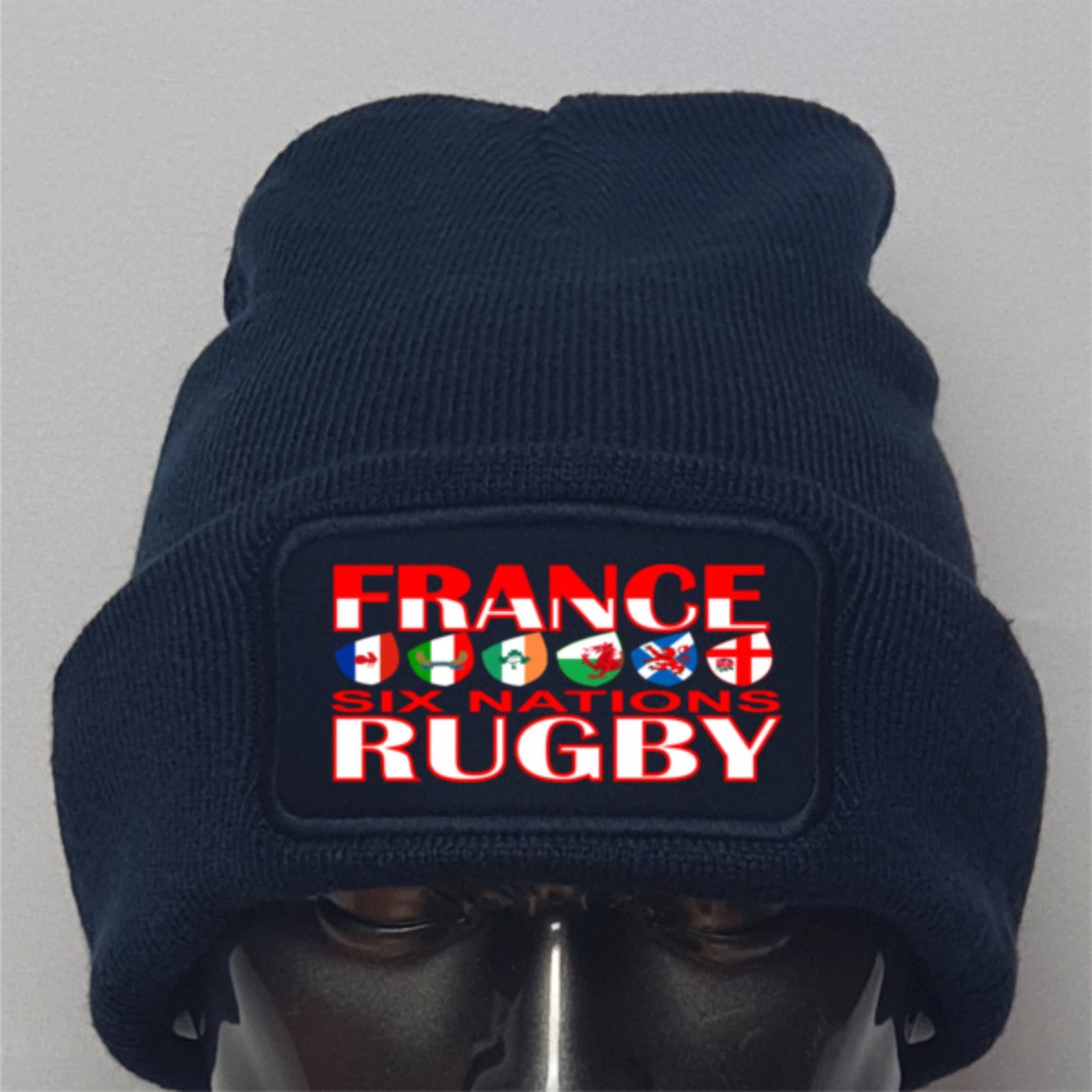 2026 Rugby Six Nations France Premium Quality Beanie Hat Unique Design