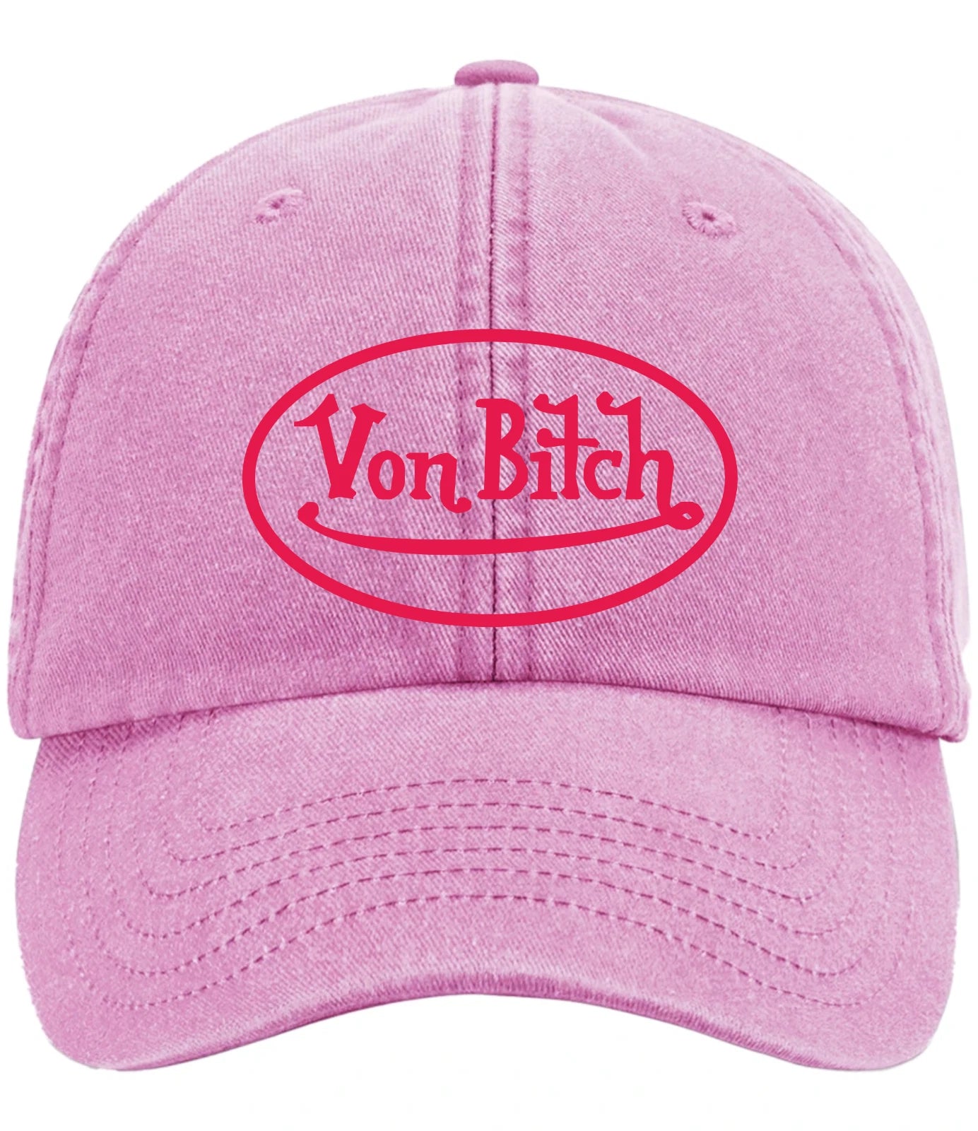 Ladies Humorous Von B*tch Premium Vintage Low Profile Baseball Cap