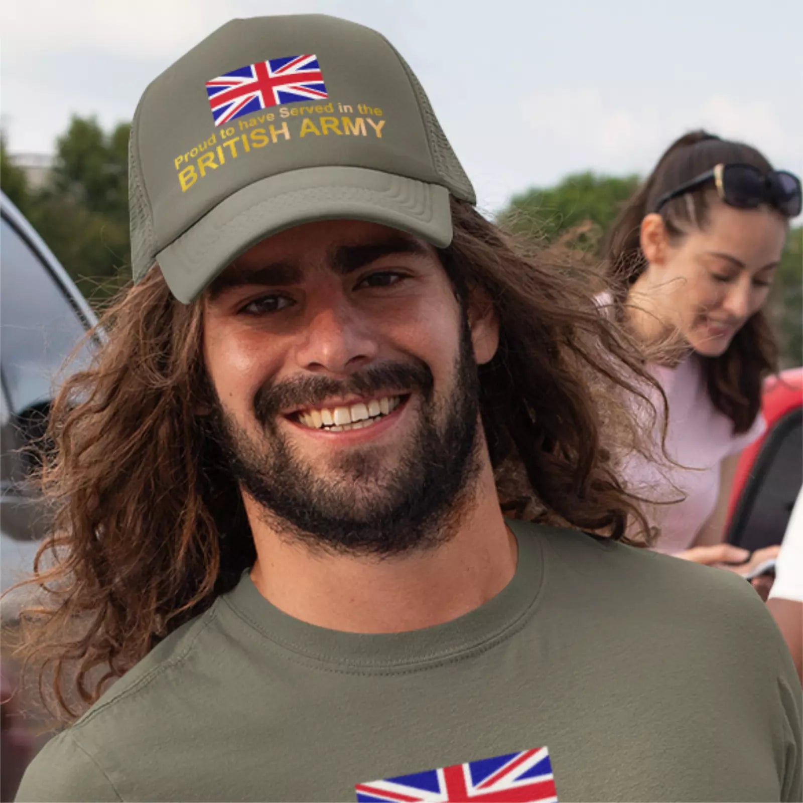 British Army Armed Services Veteran Logo Quality Baseball Cap