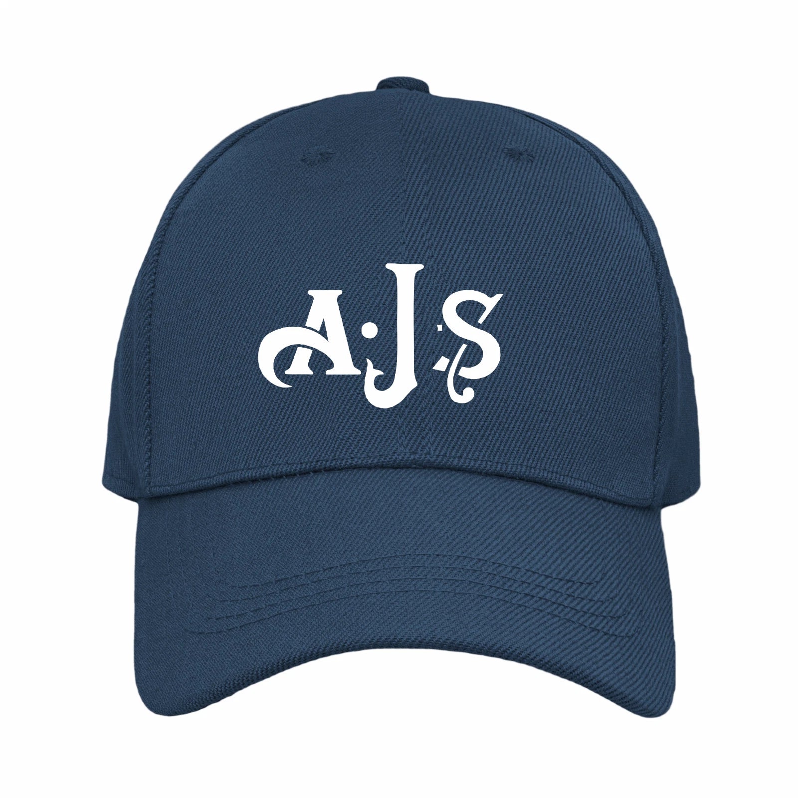 Retro Vintage Classic English AJS Motorcycle Logo Biker Quality Baseball Cap