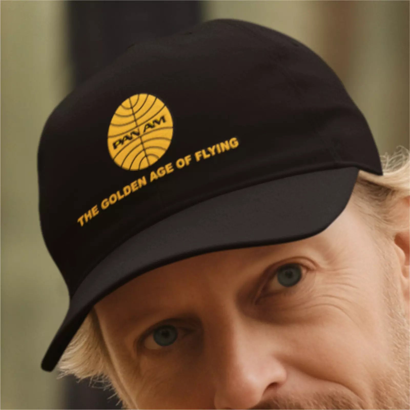 Retro Classic Iconic PanAm USA Airline Collectors Travel Quality  Baseball Cap