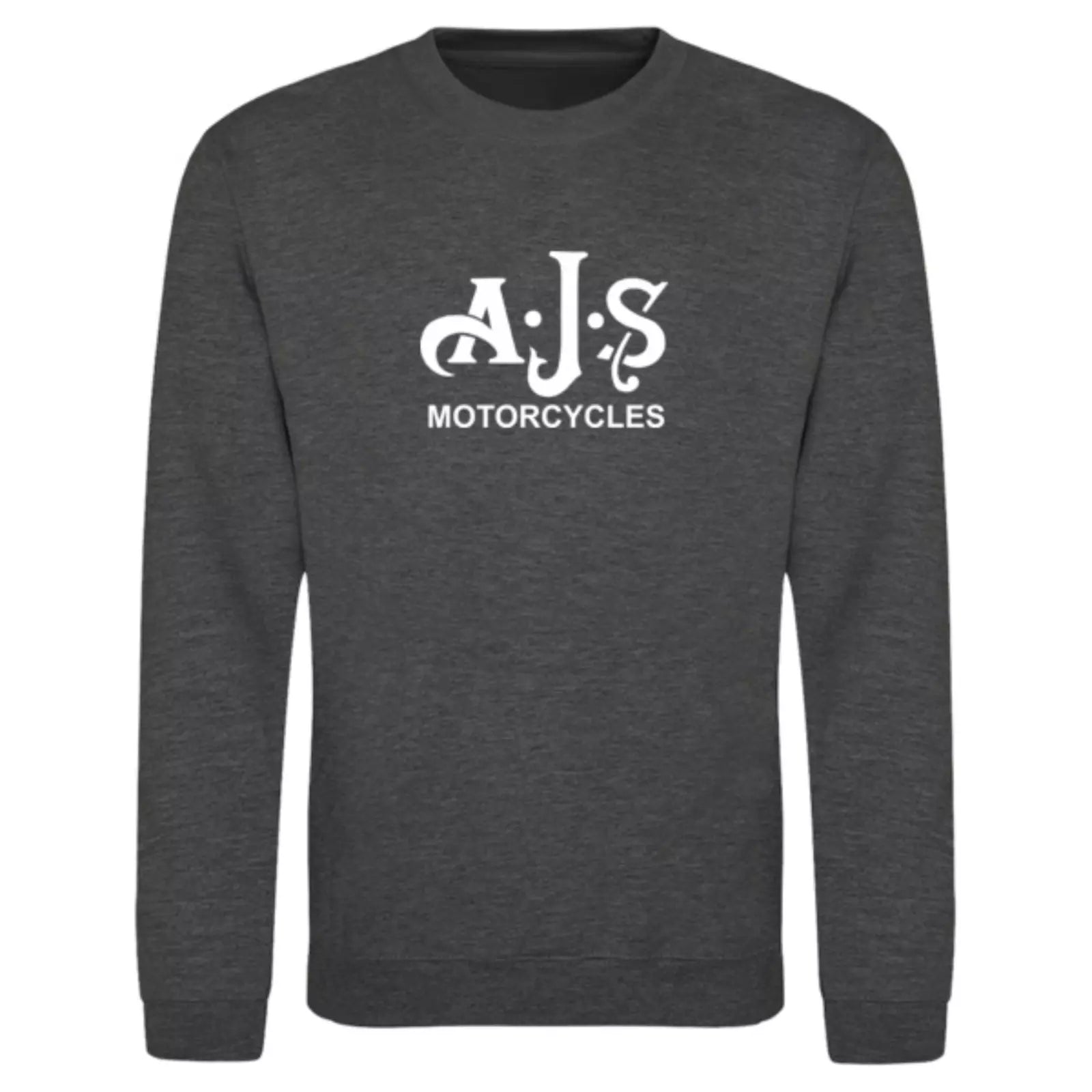Retro Vintage Classic English  AJS Motorcycle Biker Premium Quality Sweatshirt
