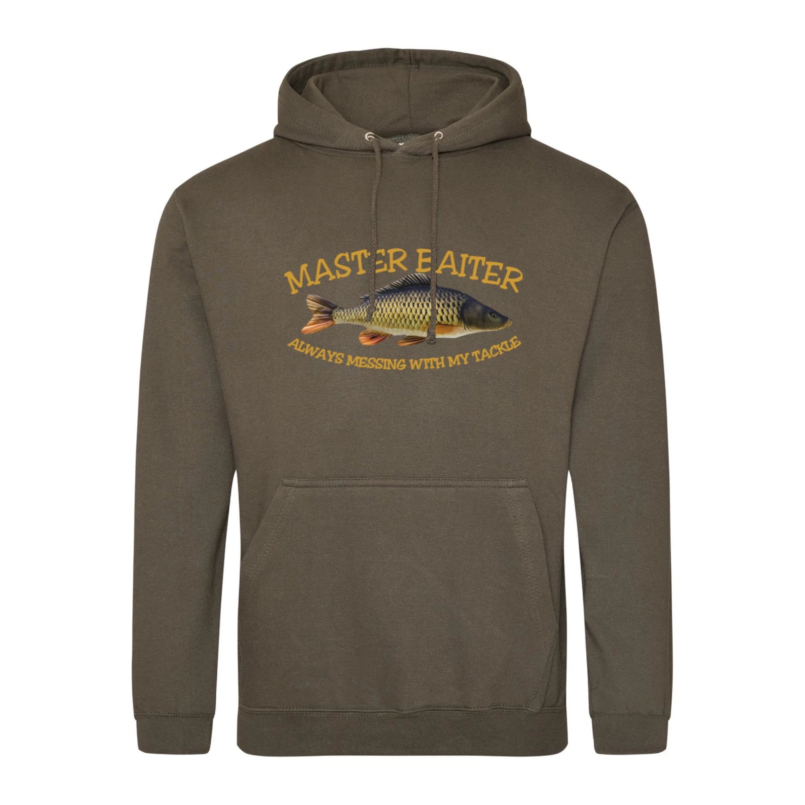 Humorous Funny Fishing Tackle Master Baiter Premium Quality Hooded Sweatshirt